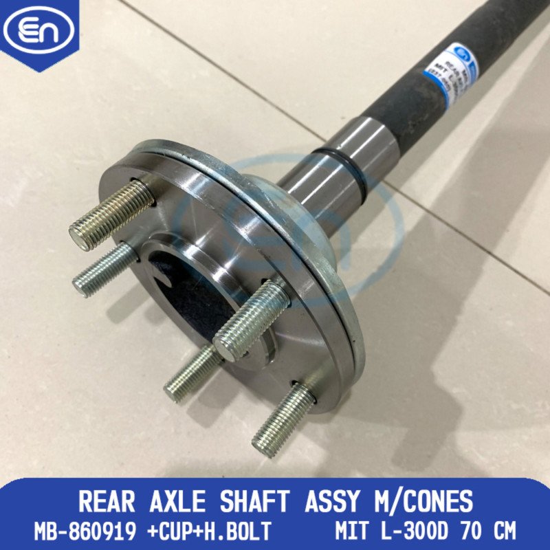 Rear Axle Shaft Assy M/Cones