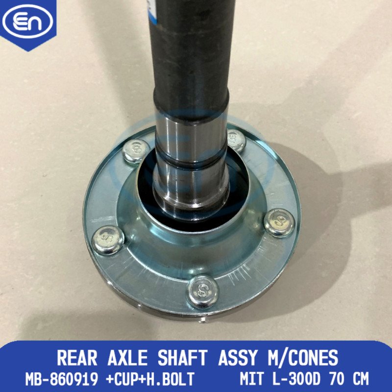 Rear Axle Shaft Assy M/Cones