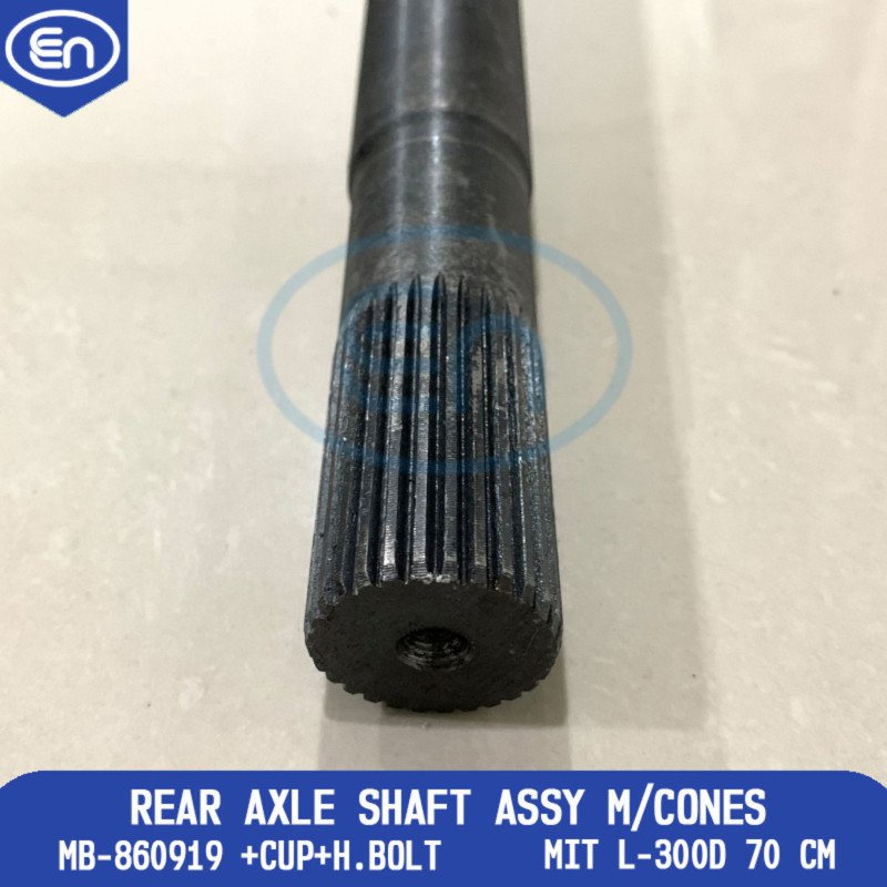 Rear Axle Shaft Assy M/Cones