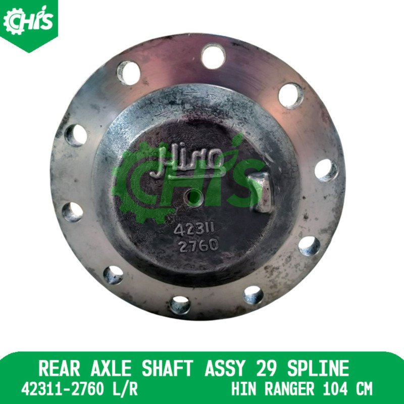 Rear Axle Shaft Assy 29 Spline