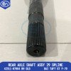 Rear Axle Shaft Assy 29 Spline