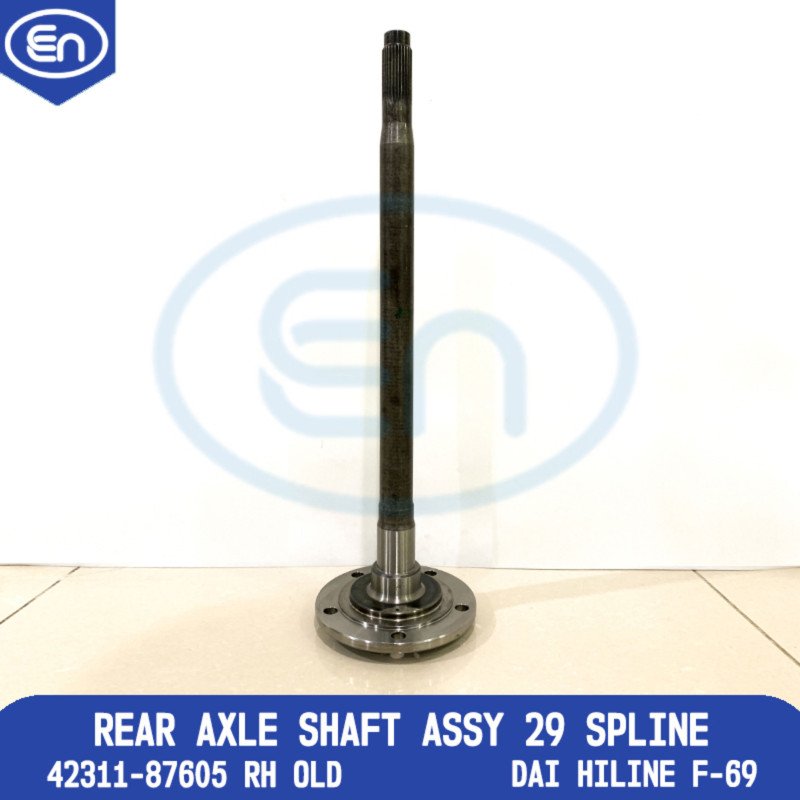 Rear Axle Shaft Assy 29 Spline