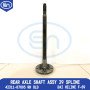 Rear Axle Shaft Assy 29 Spline