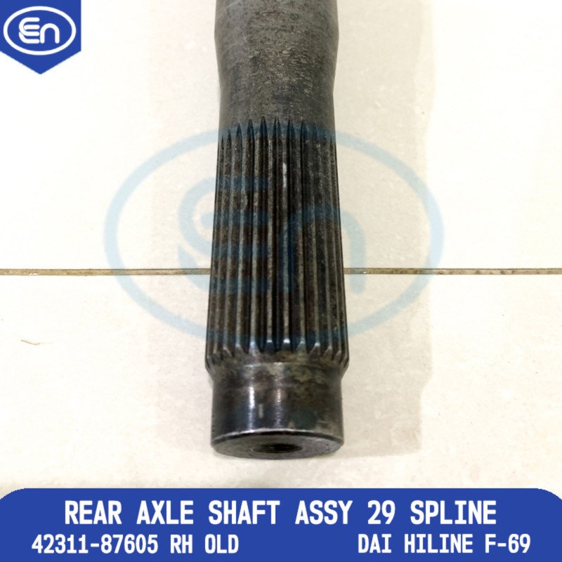 Rear Axle Shaft Assy 29 Spline