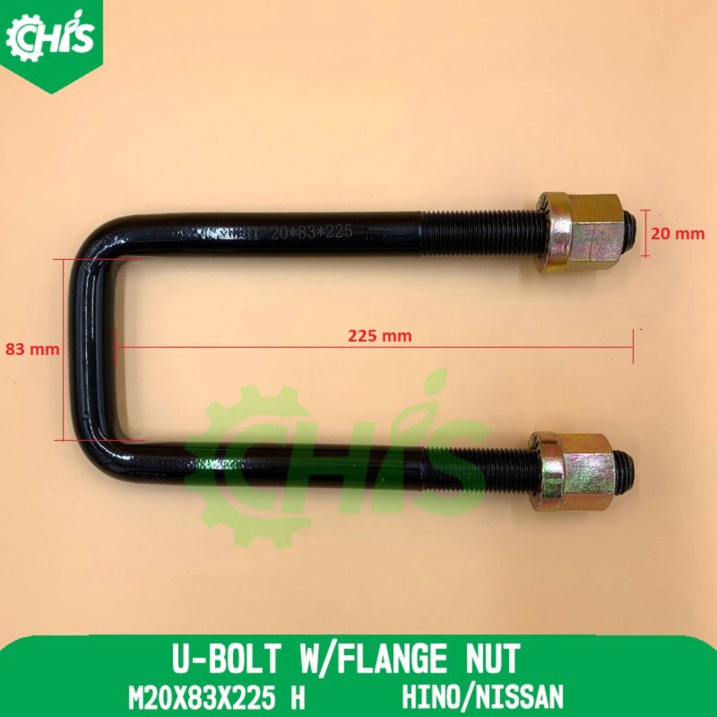U-Bolt W/Flange Nut