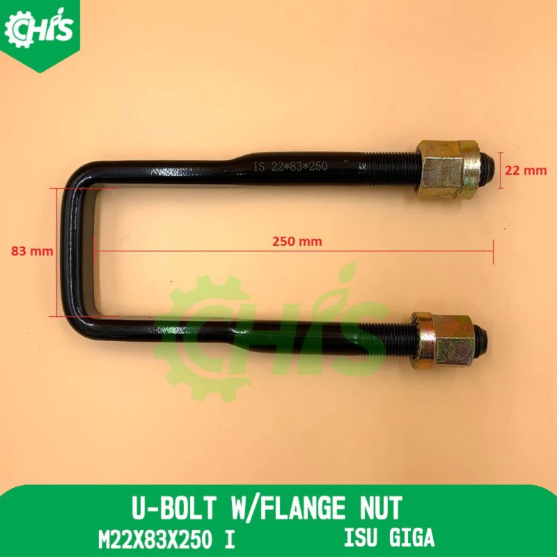 U-Bolt W/Flange Nut