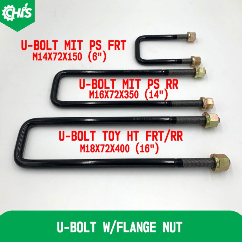 U-Bolt W/Flange Nut