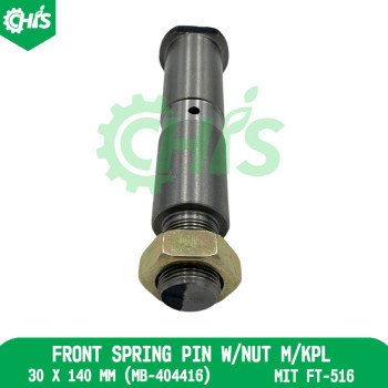Front Spring Pin W/Nut M/Kpl