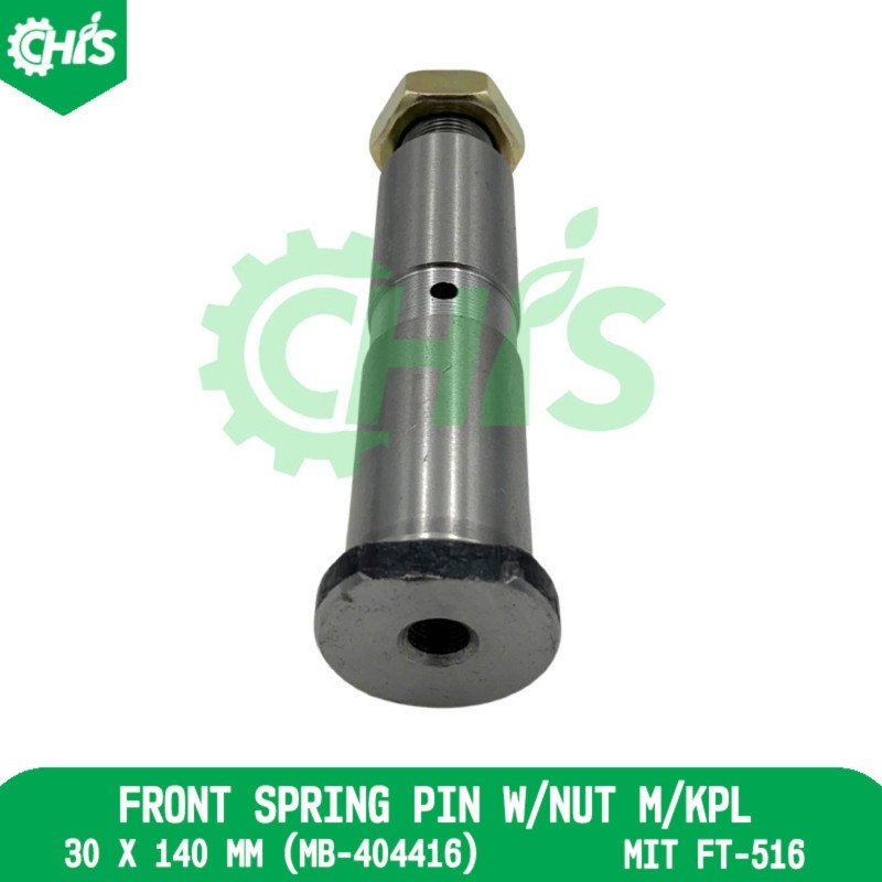 Front Spring Pin W/Nut M/Kpl