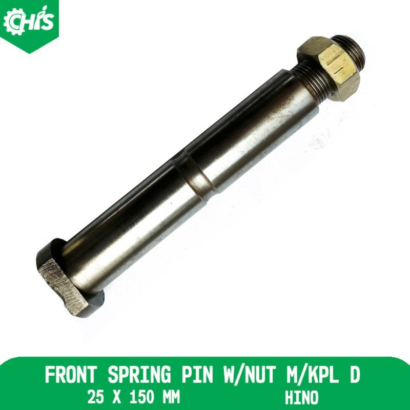 Front Spring Pin W/Nut M/Kpl D