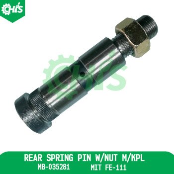 Rear Spring Pin W/Nut M/Kpl