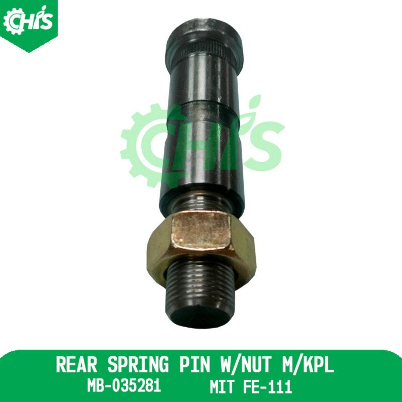 Rear Spring Pin W/Nut M/Kpl