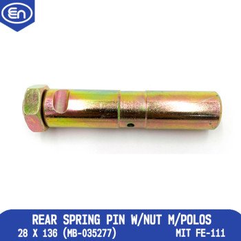 Rear Spring Pin W/Nut M/Polos