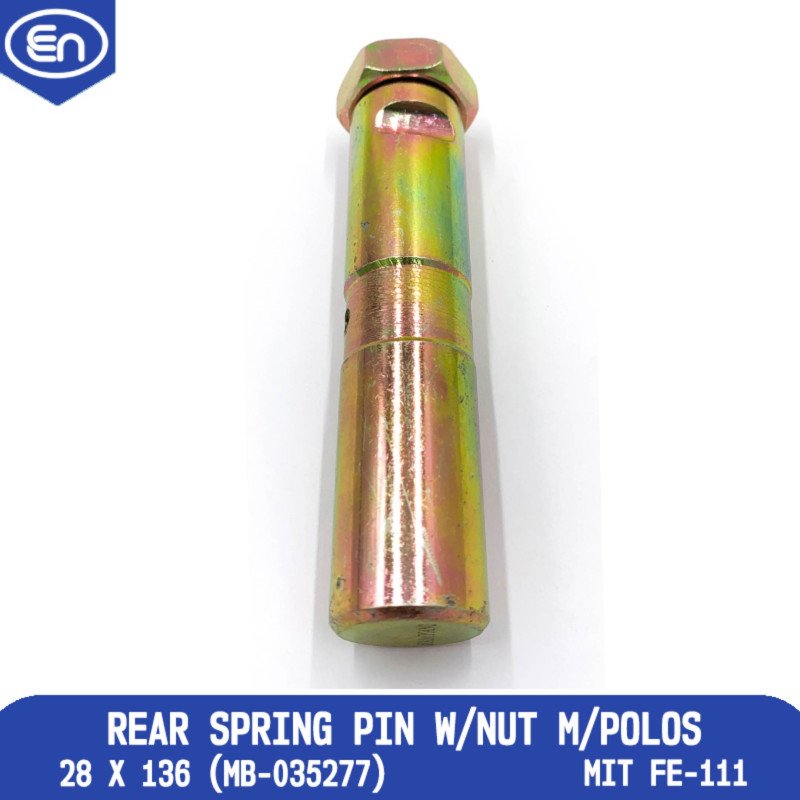 Rear Spring Pin W/Nut M/Polos