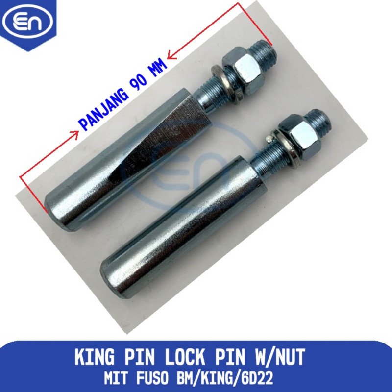 King Pin Lock Pin W/Nut