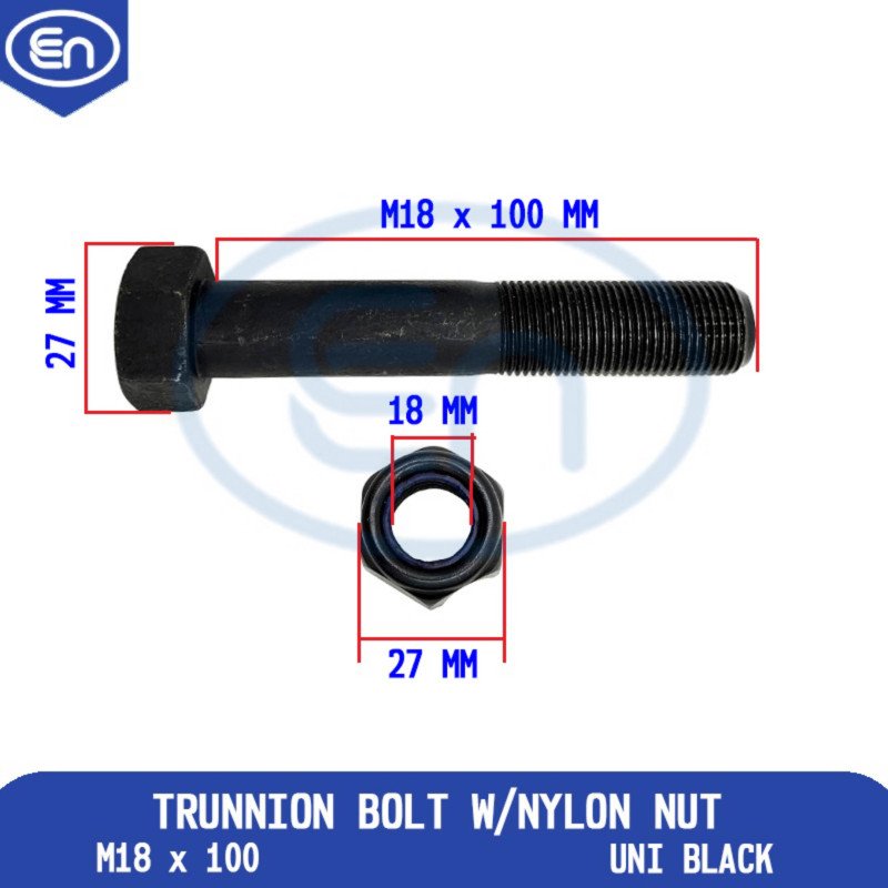 Trunnion Bolt W/Nylon Nut