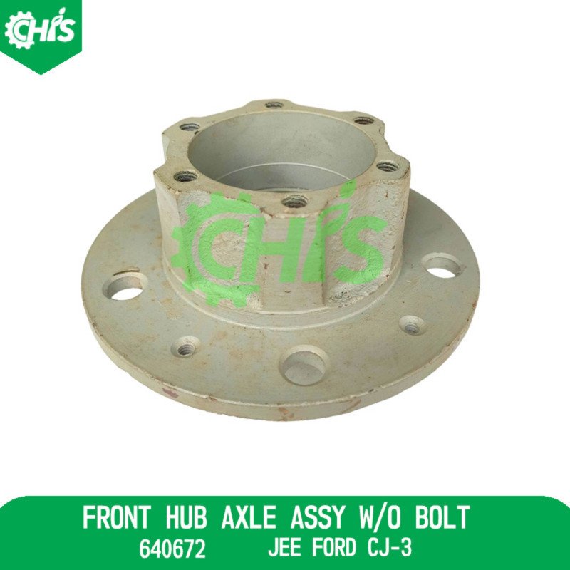 Front Hub Axle Assy W/O Bolt
