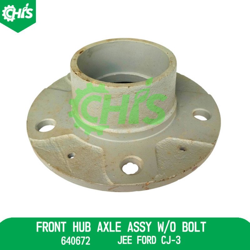 Front Hub Axle Assy W/O Bolt