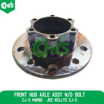 Front Hub Axle Assy W/O Bolt