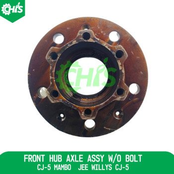 Front Hub Axle Assy W/O Bolt