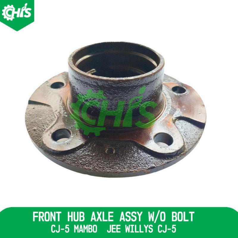 Front Hub Axle Assy W/O Bolt