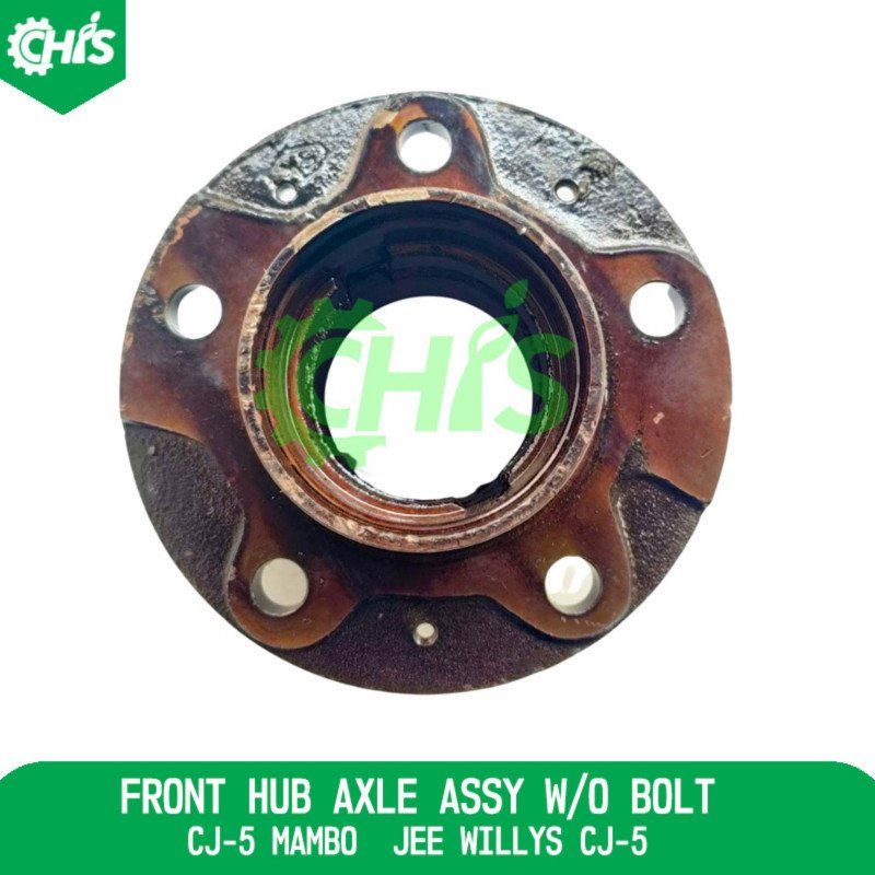 Front Hub Axle Assy W/O Bolt