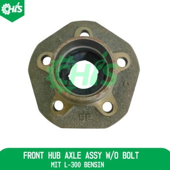 Front Hub Axle Assy W/O Bolt