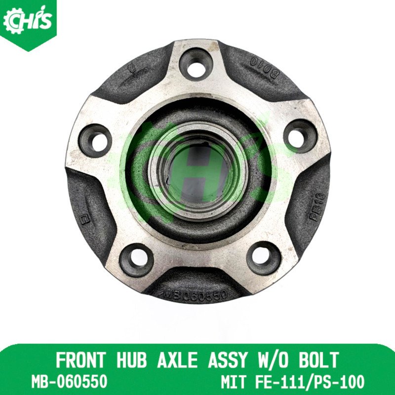 Front Hub Axle Assy W/O Bolt