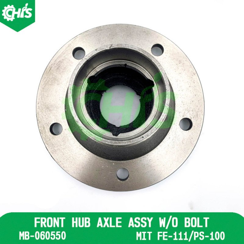 Front Hub Axle Assy W/O Bolt