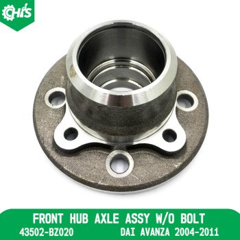 Front Hub Axle Assy W/O Bolt