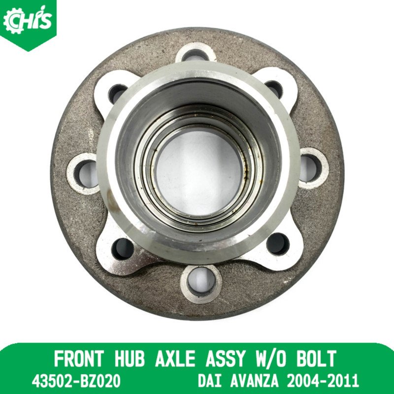Front Hub Axle Assy W/O Bolt
