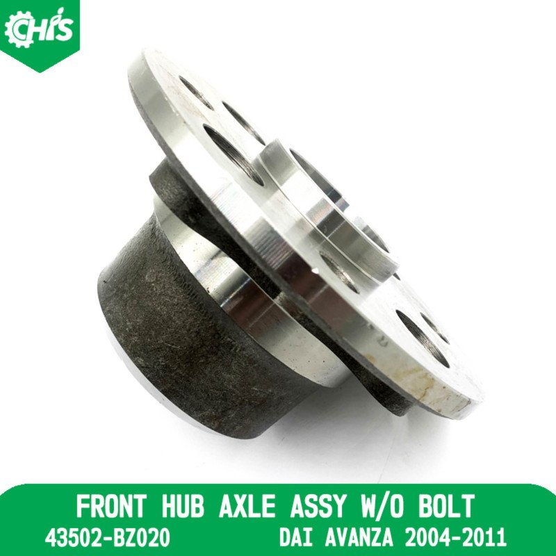 Front Hub Axle Assy W/O Bolt
