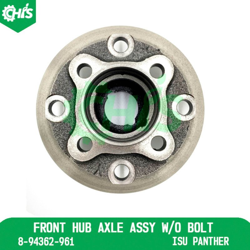 Front Hub Axle Assy W/O Bolt