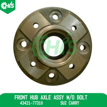 Front Hub Axle Assy W/O Bolt