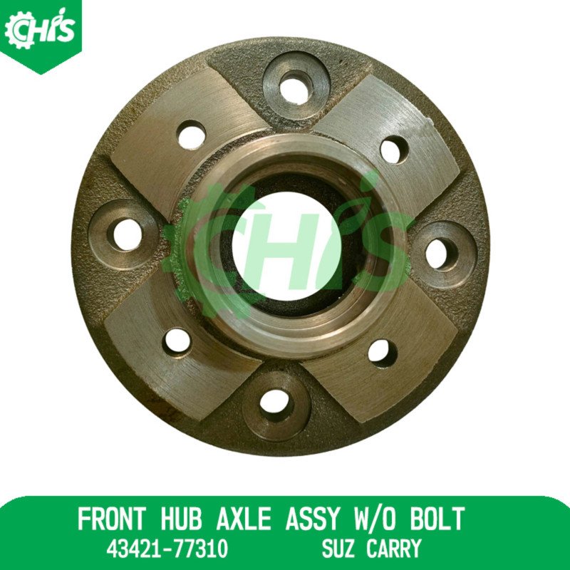 Front Hub Axle Assy W/O Bolt