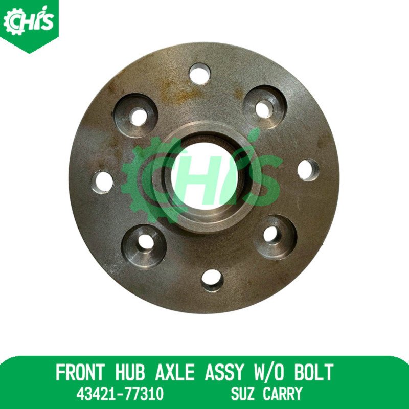 Front Hub Axle Assy W/O Bolt