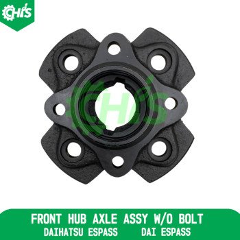Front Hub Axle Assy W/O Bolt