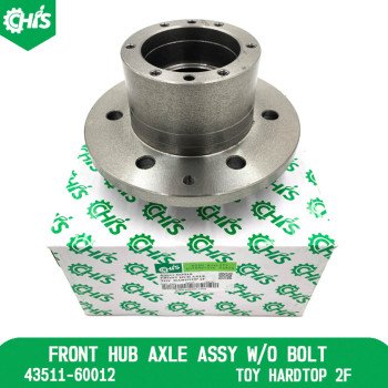 Front Hub Axle Assy W/O Bolt