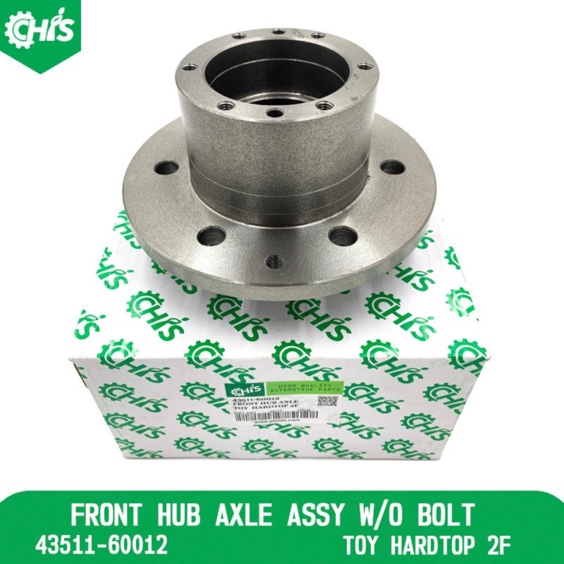 Front Hub Axle Assy W/O Bolt