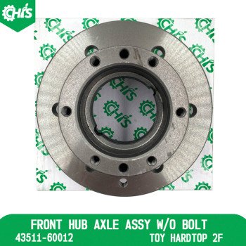 Front Hub Axle Assy W/O Bolt
