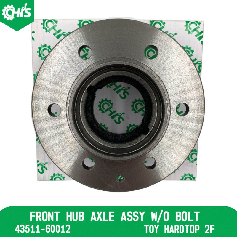 Front Hub Axle Assy W/O Bolt