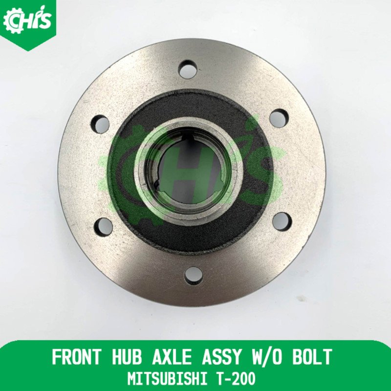 Front Hub Axle Assy W/O Bolt