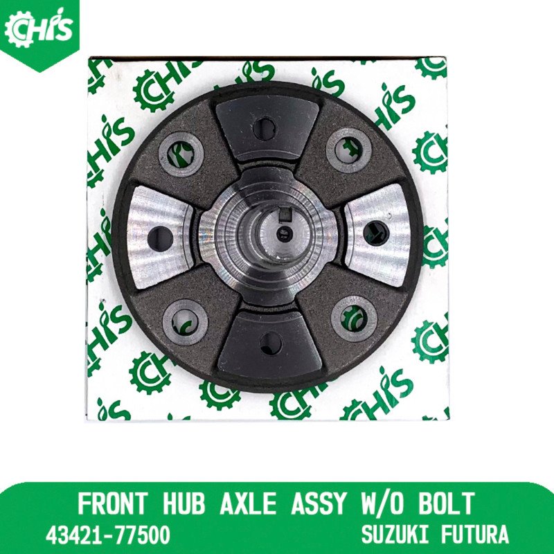 Front Hub Axle Assy W/O Bolt