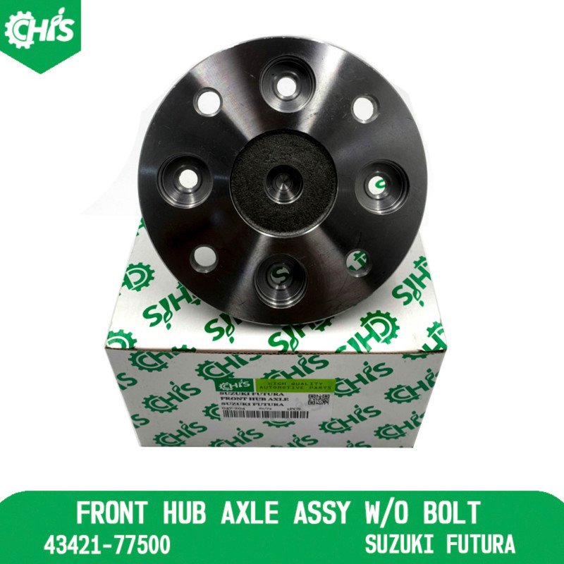 Front Hub Axle Assy W/O Bolt