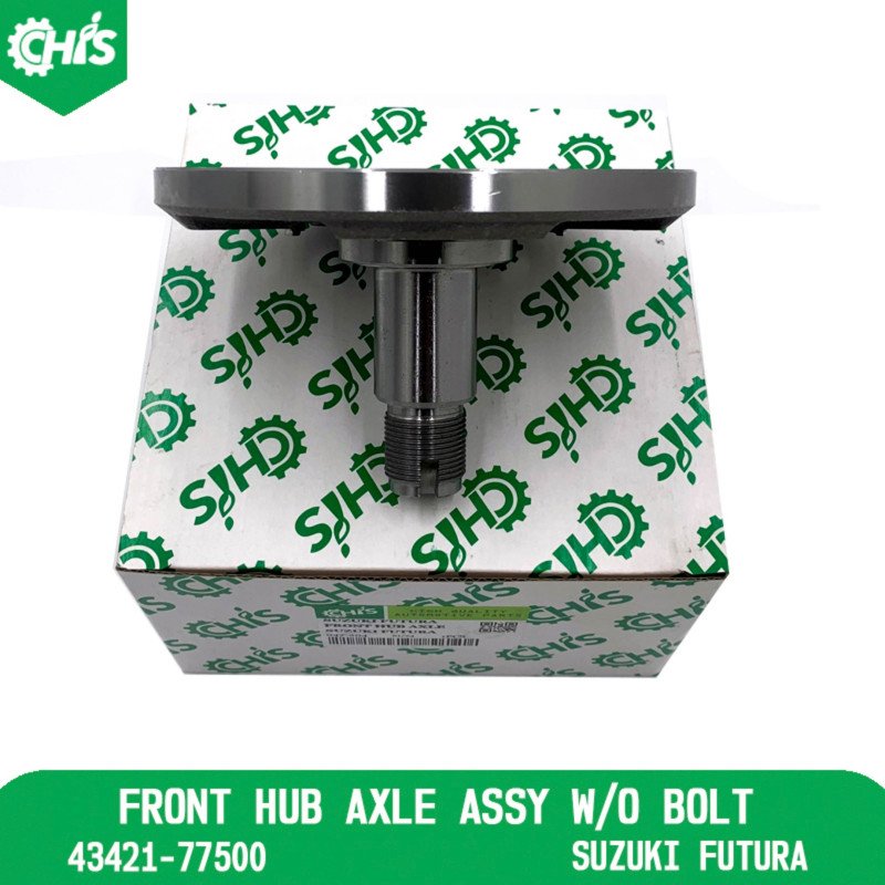Front Hub Axle Assy W/O Bolt
