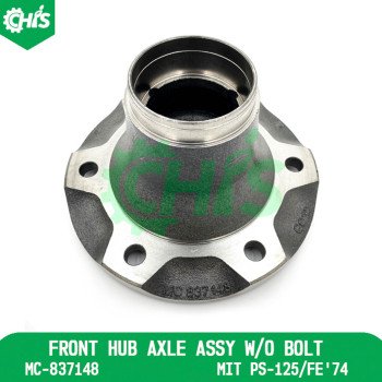 Front Hub Axle Assy W/O Bolt