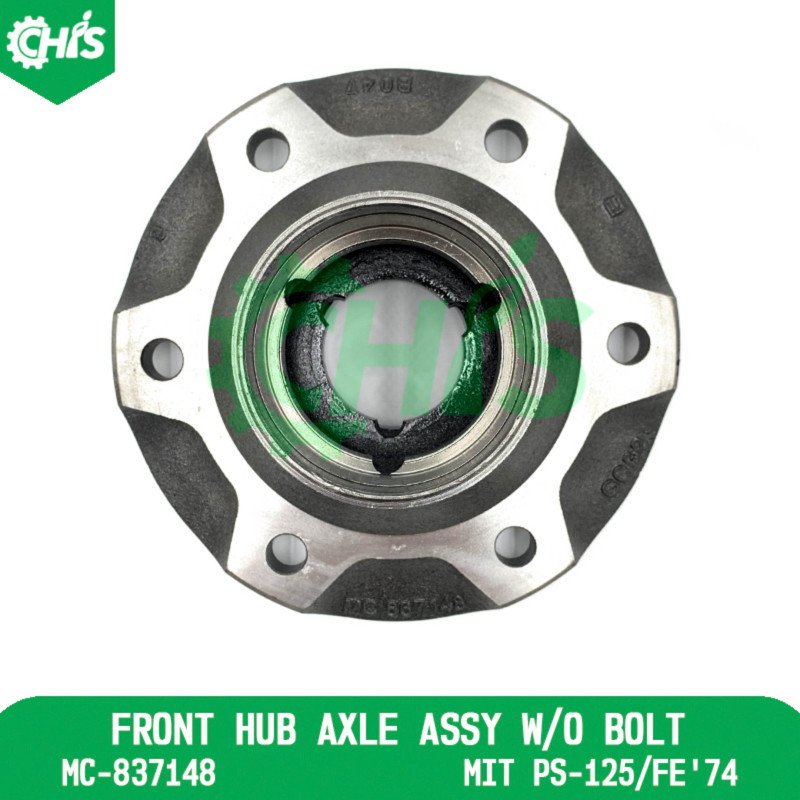 Front Hub Axle Assy W/O Bolt