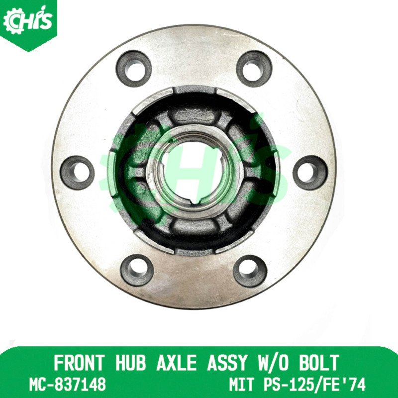Front Hub Axle Assy W/O Bolt