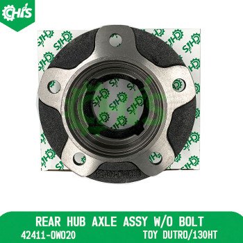 Rear Hub Axle Assy W/O Bolt