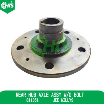 Rear Hub Axle Assy W/O Bolt